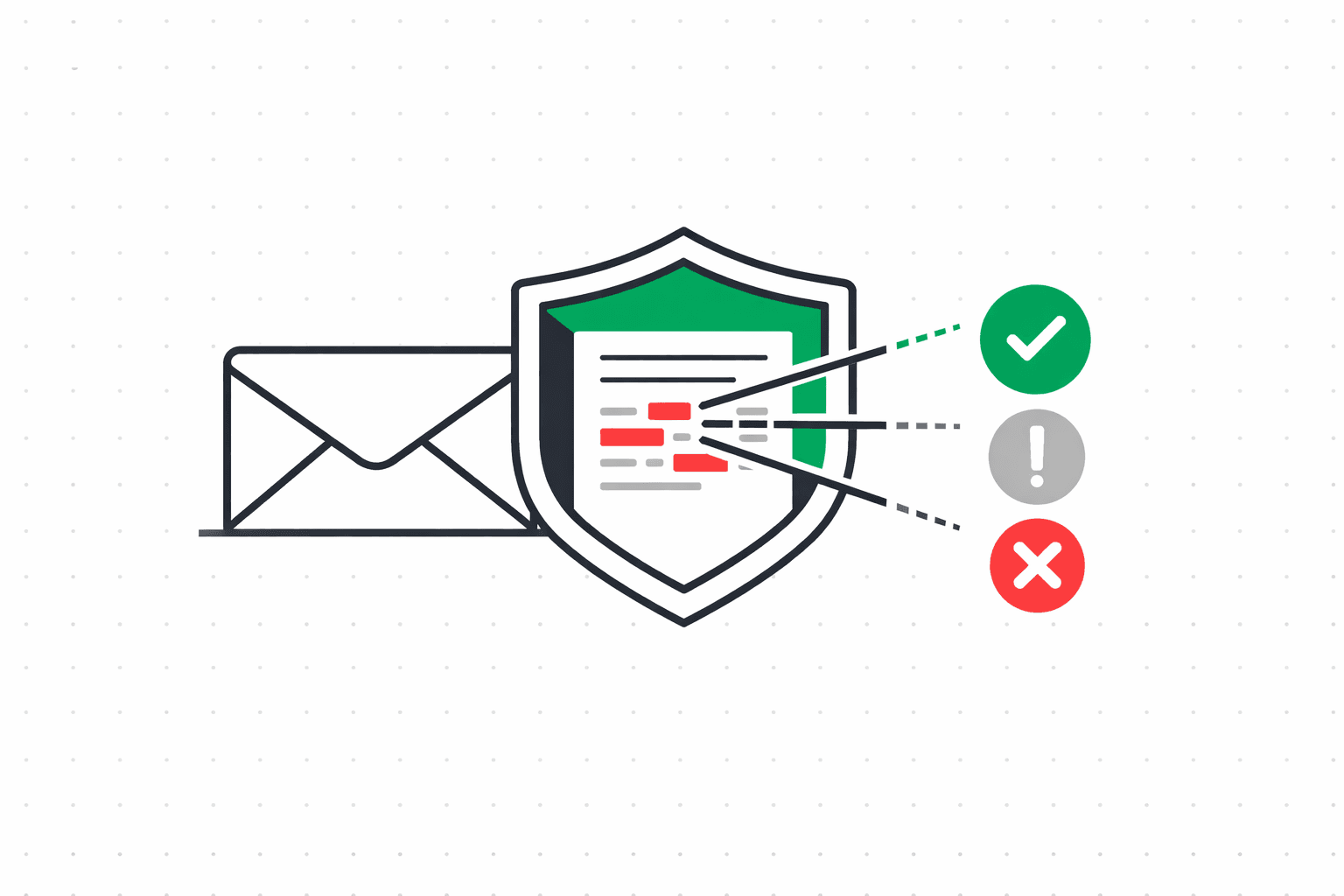 Inbound email being scanned for prompt injection patterns with detected fragments highlighted and a verdict badge